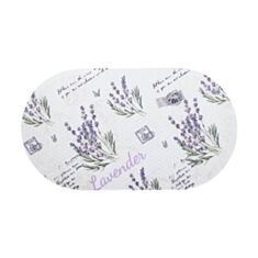 Коврик для ванны Trento Lavender белый - фото