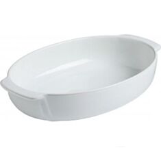 Форма керамічна біла овальна Pyrex Signature SSG25OR1 25х18см - фото