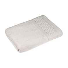 Рушник махровий Home Line Мія 162269 70*130 світло-сірий - фото