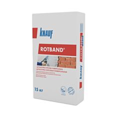 Штукатурка универсальная Knauf Rotband гипсовая 15 кг - фото