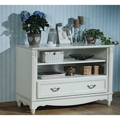 Тумба прикроватная Merx Ривьера РВ220 белая 26004263 - фото