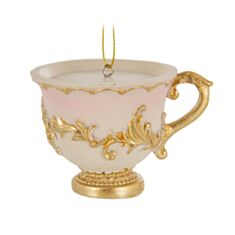 Игрушка на елку Чаепитие Elendekor 192-300 8,5 см - фото