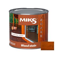 Лак лазур Miks Color каштан 0,6 кг - фото