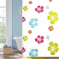 Шторка для ванни Viland 10090 квіткова - фото