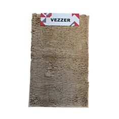 Коврик в ванную шенил Vezzer VZ5080/950WB 50*80 см светло-бежевый - фото