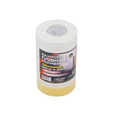 Плівка захисна Virok 23V501 з малярною стрічкою 0,55*20 м - фото