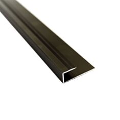 Порог алюминиевый Salag Stratus S13 S13315 30 мм 182 см 15 оливка анодированная - фото
