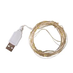 Гірлянда Elisey Роса 9133-009 50LED 5 м жовтий - фото