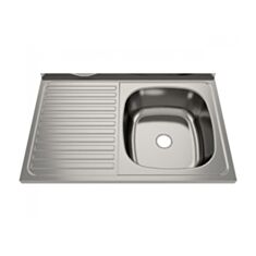 Кухонная мойка Ukinox STM 800.500 6C R без сифона 80*50 см - фото