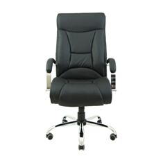 Кресло для руководителей Richman Магистр хром черное - фото