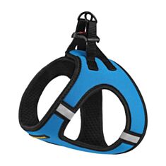 Шлея для собак BronzeDog Sport Vest 76402/Т S 34-42 см блакитна - фото