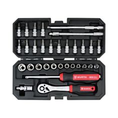 Набір інструментів Wurth 5763114032 1/4" 32 шт - фото