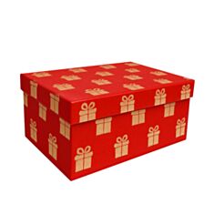 Коробка подарункова Дім Упаковки Подарунки 1110001610 37,5*29*16 см - фото