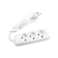 Удлинитель Panasonic X-Tendia WLTB0233-2WH-RES 3 гнезда 3 м без заземления белый - фото