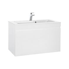 Тумба с умывальником Norway Eva-600 M105060 белая - фото