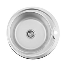 Кухонная мойка Kroner KRP-Dekor 510 0,6 мм 180 мм 51 см декор - фото