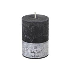 Свічка циліндр розкривається Candy Light CL С07*10/1-7.7 чорна - фото