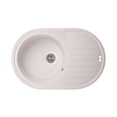 Кухонная мойка Ривьера 03 78*50 см светло-бежевая - фото