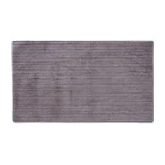 Килимок у ванну Dariana фіберлайн 68*120 сірий - фото