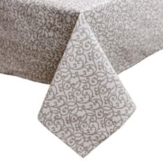Скатертина Прованс Simfoni Капучино Вензель 120*136 см - фото