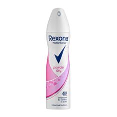 Антиперспірант жіночий аерозольний Rexona Сухість пудри 150 мл - фото