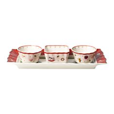Набор соусников на подносе Villeroy & Boch Toy's Delight 1485858420 4 предмета - фото