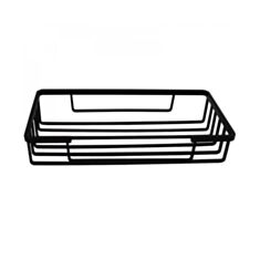 Полка-сетка для ванны одинарная прямоугольная Trento SS304 60435 - фото