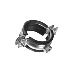 Хомут сантехнічний Teem 107-112 мм чорний - фото