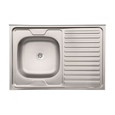 Кухонная мойка Ukinox STM 800.600 5C L без сифона 80*60 см - фото