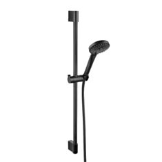 Душовий гарнітур Ferro Horn N370BL-B Black - фото