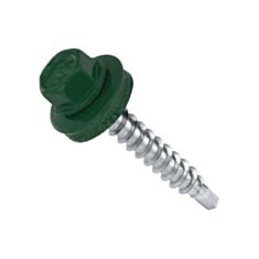 Саморез кровельный Wkret-Met RAL6005 4,8*35 мм зеленый - фото