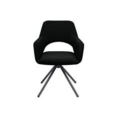 Крісло Silvio 180 Riviera LC 180/360 RIV100 чорне  - фото