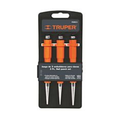 Набор пробойников Truper Cr-V PUNZ-3 3 шт - фото