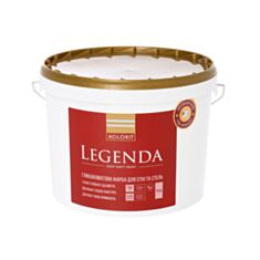 Интерьерная краска акрилатная Kolorit Legenda А белая 4,5 л - фото