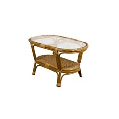 Столик Twist 01 Calamus Rotan коньяк - фото