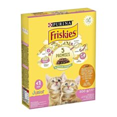 Корм для котят Friskies Junior с курицей, молоком и овощами 300 г - фото