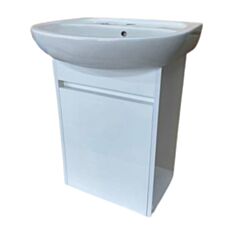Тумба Respect-M Вега Т-1-50 консольная с умывальником Соло 50 см - фото