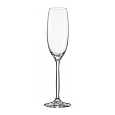 Набір келихів для шампанського Bohemia Chanson b4GA05 220 мл 6 шт - фото