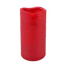 Свічка декоративна LED Yes! Fun 710358 7,5*15 см червона - фото