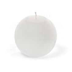 Свічка куля Candy Light Bo10/1-1.1 біла - фото