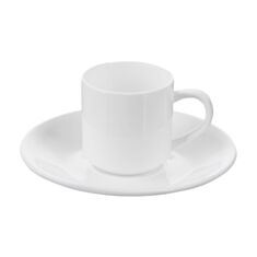 Чашка кавова з блюдцем Wilmax 993007 90 мл - фото