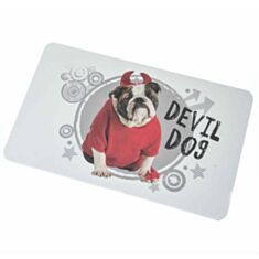 Дошка для нарізки "Devil Dog" 004TT 14*23 см - фото