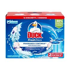 Диски для унитазов Duck Морская свежесть сменный блок 2 шт - фото