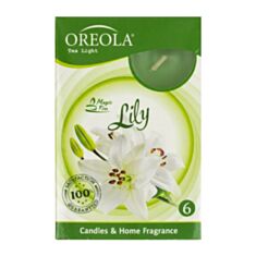 Набір свічок Oreola Лілія 6 шт - фото