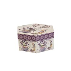 Коробка подарочная Elisey 5003-039 Ароматы Прованса 18*16*8 см белая - фото