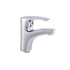 Змішувач для умивальника без донного клапана Shruder Delis MR5006W - фото