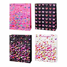 Пакет подарочный Дом Упаковки 321M 25*11*32 см в ассортименте - фото