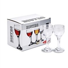 Чарка для лікеру Pasabahce Bistro 44134 60мл 6шт - фото