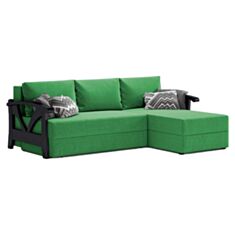 Диван угловой Тамми 5Б зеленый - фото