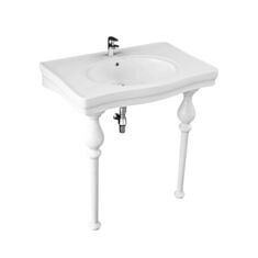 Умивальник RAK Ceramics Alexandra Console з ніжками 84,5 см - фото